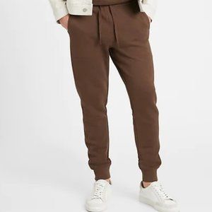 Banana Republic Organic French Terry Chocolate Jogger